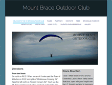 Tablet Screenshot of mtbraceclub.com